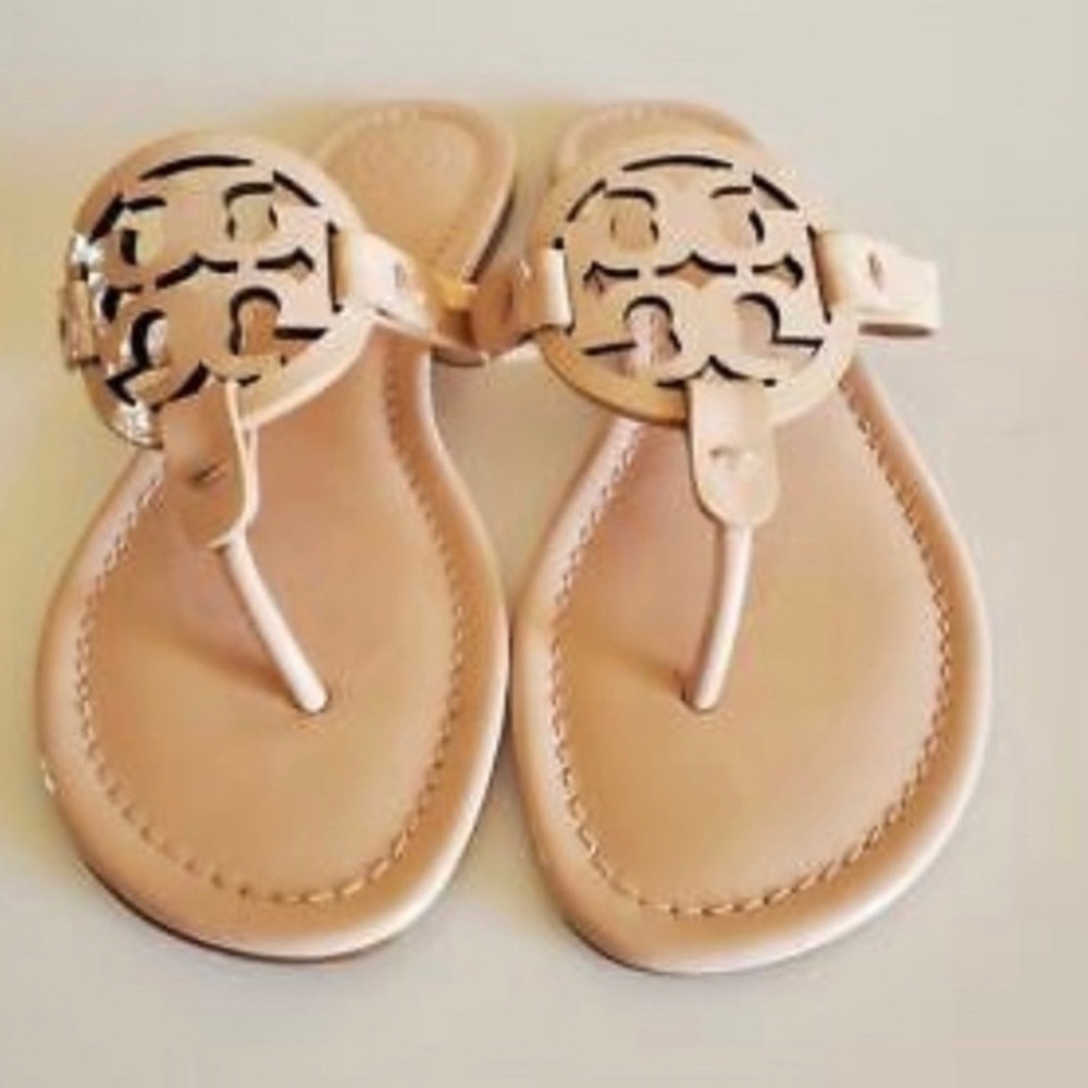 Tory Burch Miller Sea Shell Pink Sandals